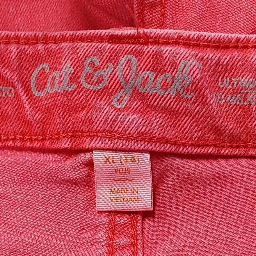Girls' Mid-Rise Jean Shorts | Cat & Jack | XL (14) Plus